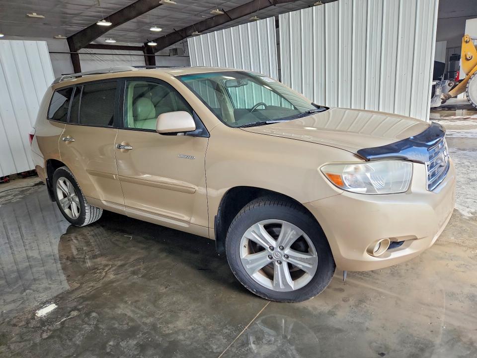2010 Toyota Highlander VIN 5TDDK3EHXAS015650 COPART salvage auction — FRONT END, Wv - Certificate Of Title, sold $175 on 2026-07-30 (photo 4)