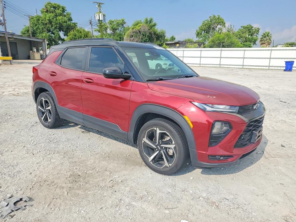 2022 Chevrolet Trailblazer VIN KL79MTSL5NB042290 COPART salvage auction — WATER/FLOOD, Tx - Salvage Title-Flood Damage, sold $3,900 on 2026-07-28 (photo 4)