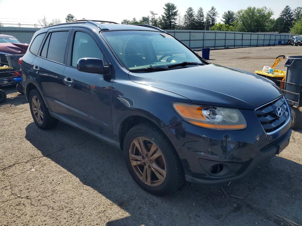 2011 Hyundai Santa fe VIN 5XYZHDAG7BG038986 COPART salvage auction — FRONT END, Pa - Cert Of Title, sold $800 on 2026-07-26 (photo 4)