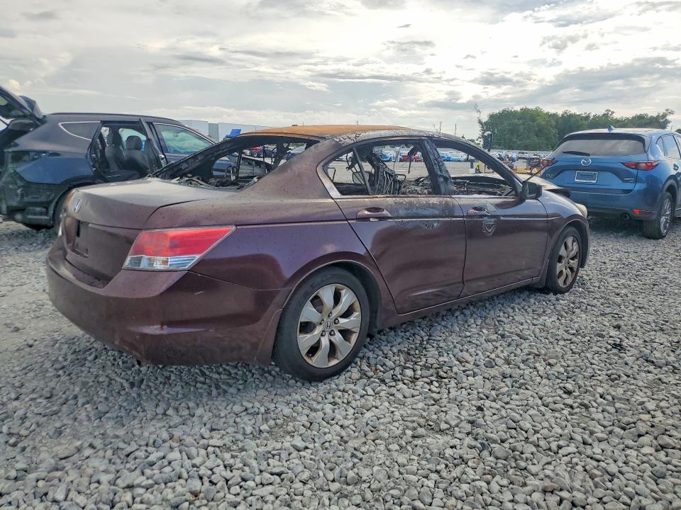 2008 Honda Accord VIN JHMCP26748C052670 COPART salvage auction — BURN, FL - CERTIFICATE OF DESTRUCTION, sold $350 on 2026-07-15 (photo 3)