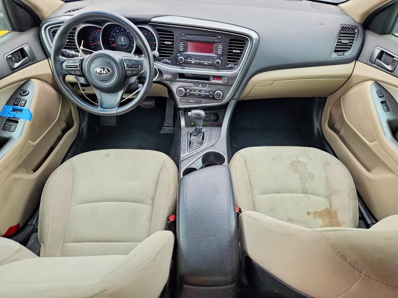 2014 Kia Optima VIN 5XXGM4A73EG341923 COPART salvage auction — NORMAL WEAR, Ca - Dis/Dlr/Exp Only Clean Title, sold $1,650 on 2026-07-28 (photo 8)
