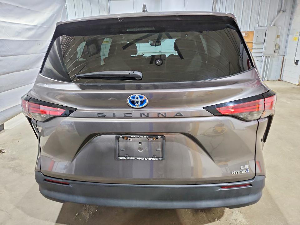 2021 Toyota Sienna VIN 5TDKRKEC5MS009079 COPART salvage auction — FRONT END, Nh - Cert Of Title-Salvage, sold $500 on 2026-07-30 (photo 6)