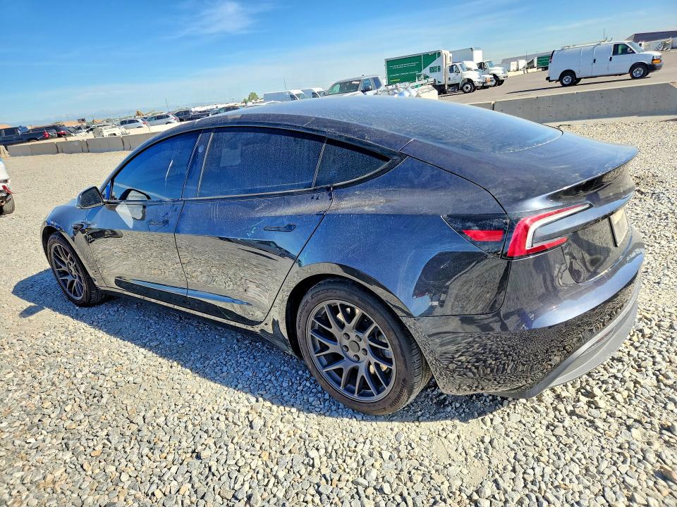 2025 Tesla Model 3 VIN 5YJ3E1EB3SF051219 COPART salvage auction — UNDERCARRIAGE, Co - Public - Salvage Title, sold $11,500 on 2026-07-16 (photo 2)