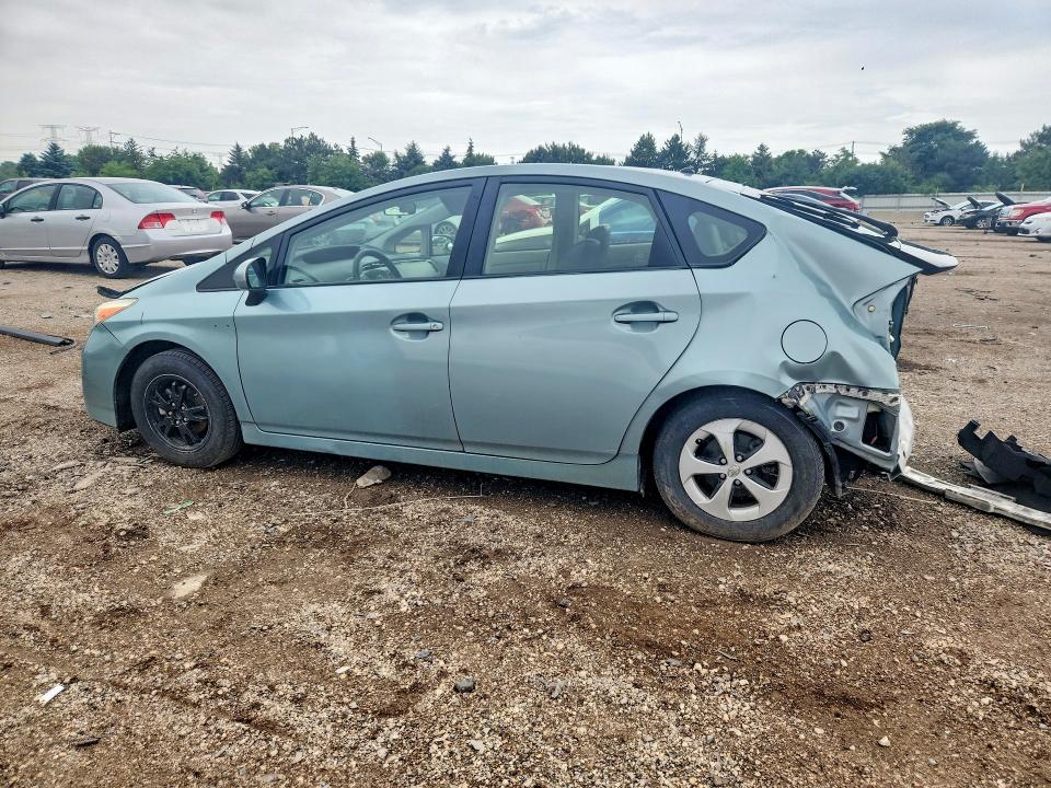 2015 Toyota VIN JTDKN3DUXF1969736 COPART salvage auction — REAR END, Il - Salvage Certificate, sold $800 on 2026-07-16 (photo 2)