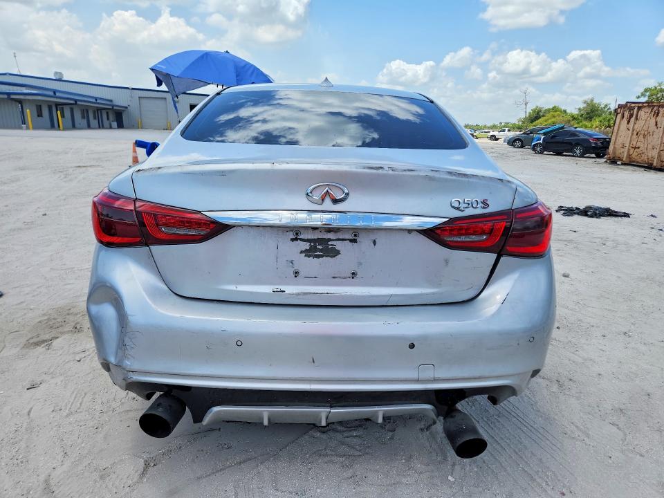 2017 Infiniti Q50 VIN JN1FV7APXHM850810 COPART salvage auction — MECHANICAL, Fl - Cert Of Title-Rebuilt, sold $875 on 2026-07-29 (photo 6)