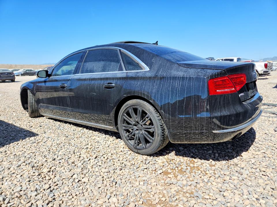 2014 Audi A8 VIN WAURGAFD5EN005771 COPART salvage auction — VANDALISM, Ca - Salvage Certificate, sold $375 on 2026-07-02 (photo 2)
