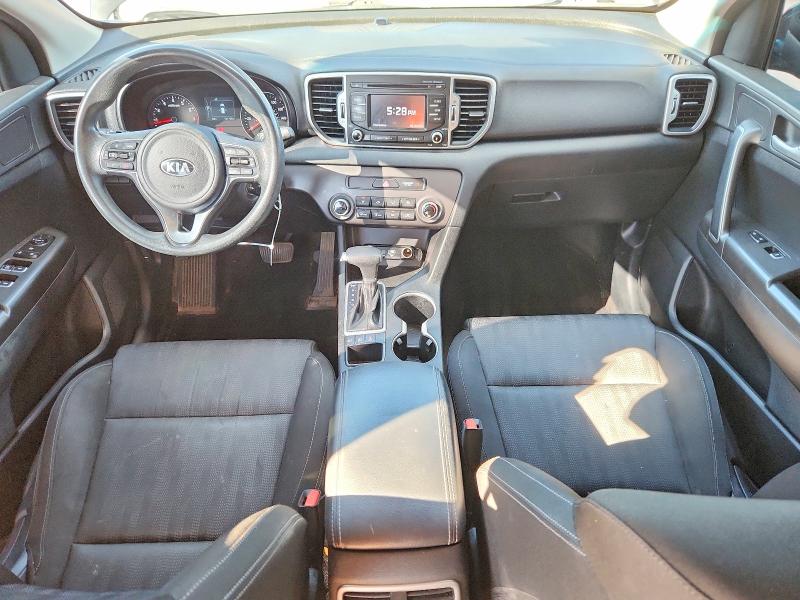 2017 Kia Sportage VIN KNDPMCAC2H7157111 COPART salvage auction — SIDE, Co - Salvage Title, sold $2,200 on 2026-07-13 (photo 8)