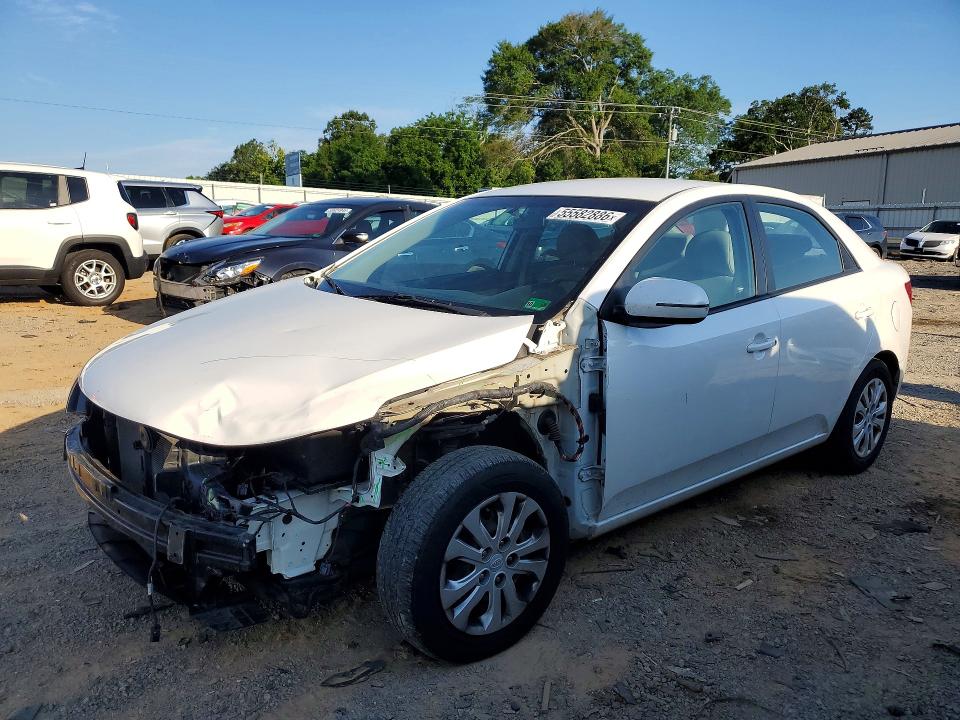 2012 Kia Forte VIN KNAFU4A2XC5502427 COPART salvage auction — FRONT END, Va - Cert Of Title - Salvage, sold $450 on 2026-07-24 (photo 1)