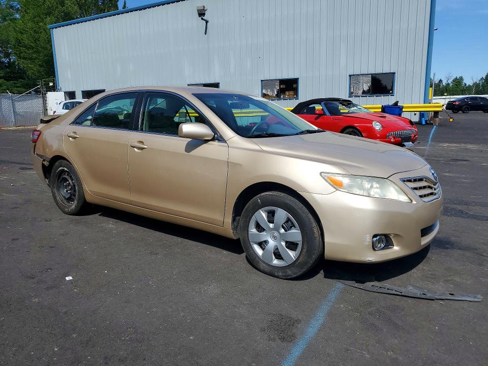 2010 Toyota Camry VIN 4T1BF3EK6AU091588 COPART salvage auction — REAR END, Or - Salvage Title Certificate, sold $1,100 on 2026-07-27 (photo 4)