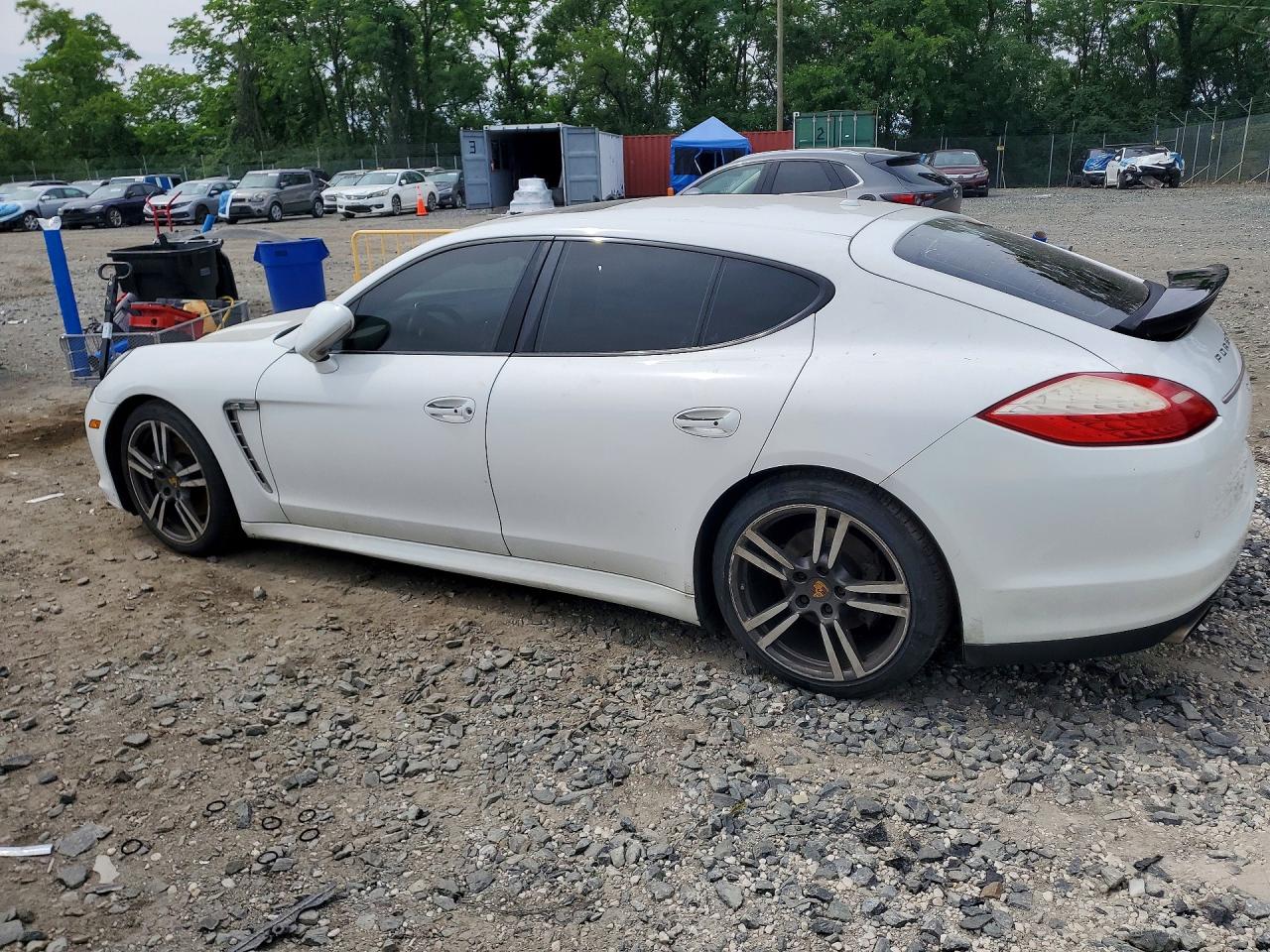 2013 Porsche Panamera VIN WP0AA2A78DL016816 COPART salvage auction — Mechanical, VA - CERTIFICATE OF TITLE, sold $4,950 on 2026-07-03 (photo 2)