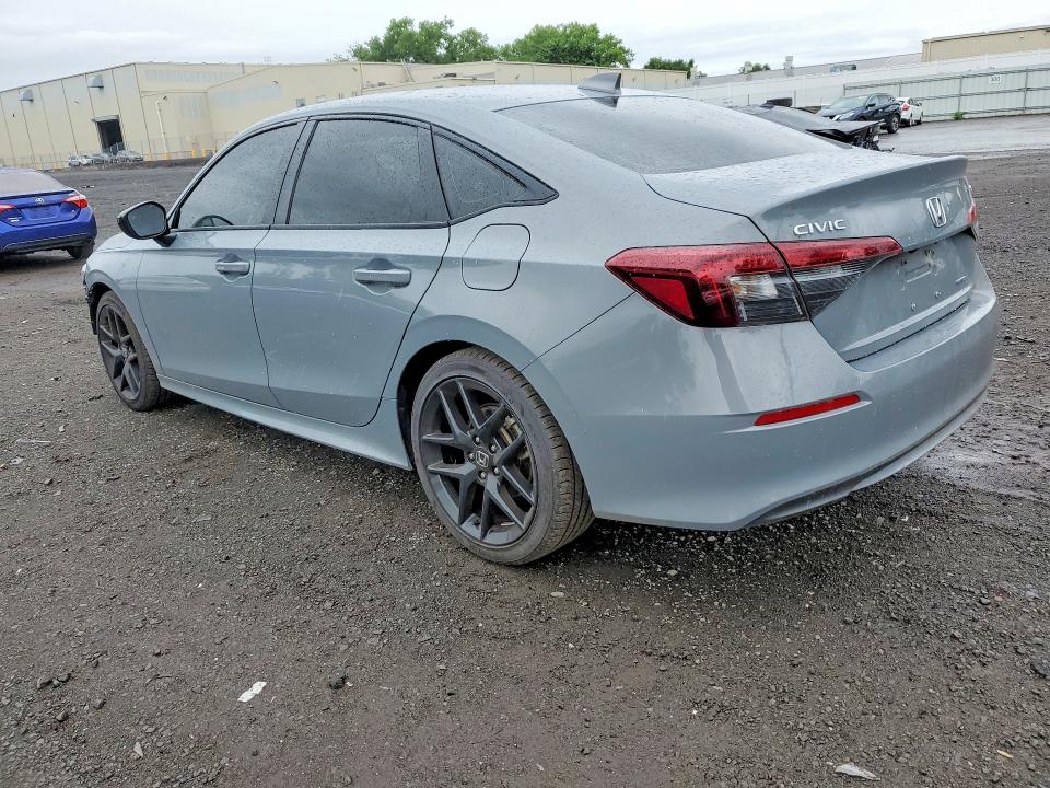 2025 Honda Civic VIN 2HGFE4F85SH335545 COPART salvage auction — FRONT END, Ct - Cert Of Title-Salvage, sold $9,400 on 2026-07-31 (photo 2)