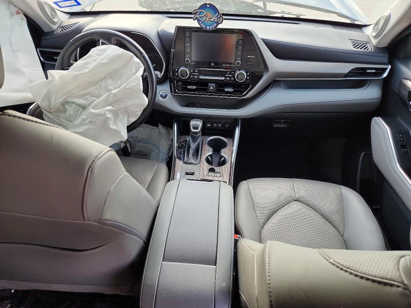 2020 Toyota VIN 5TDYZRAHXLS010280 COPART salvage auction — FRONT END, TX - SALVAGE VEHICLE TITLE, sold $10,400 on 2026-07-31 (photo 8)
