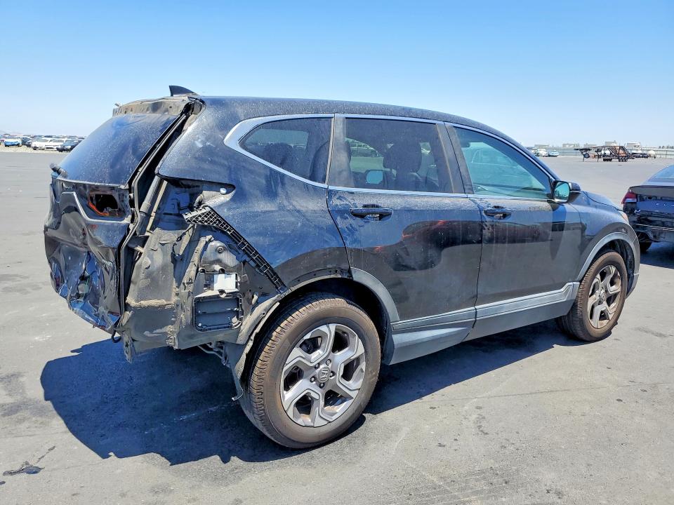 2019 Honda Cr-v VIN JHLRW2H85KX012881 COPART salvage auction — REAR END, CA - SALVAGE CERTIFICATE, sold $60 on 2026-07-27 (photo 5)