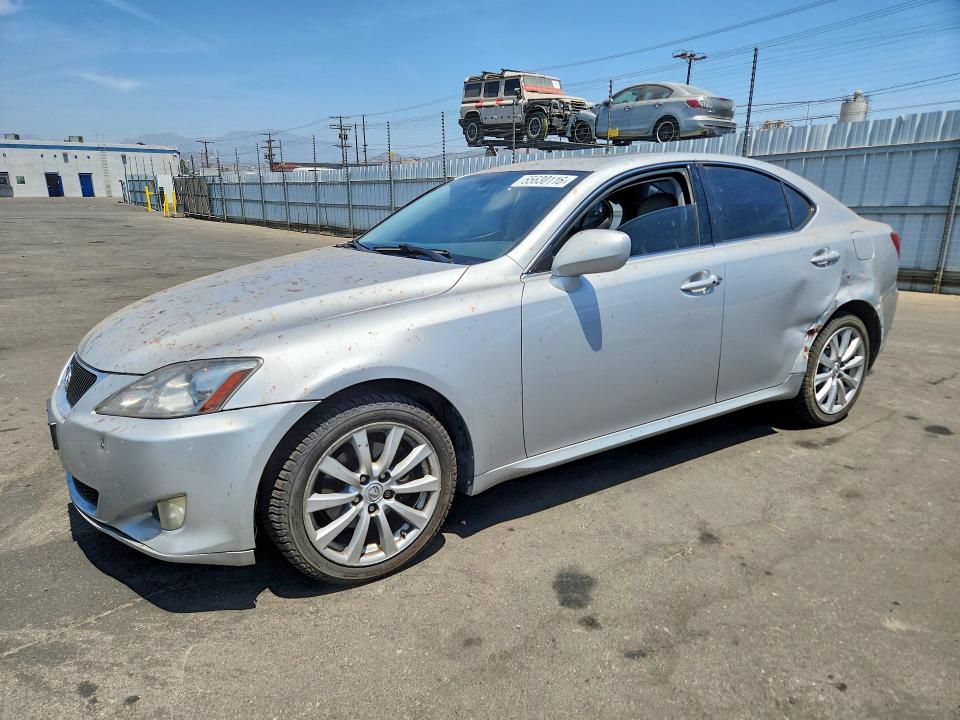 2006 Lexus Is 250 VIN JTHCK262165006864 COPART salvage auction — SIDE, Ca - Dis/Dlr/Exp Clean W/Salv Hist, sold $250 on 2026-07-03 (photo 1)