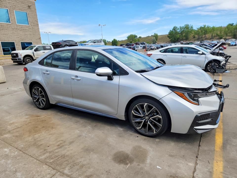 2020 Toyota Corolla VIN 5YFP4RCE6LP033075 COPART salvage auction — FRONT END, Co - Salvage Title, sold $5,800 on 2026-07-06 (photo 4)