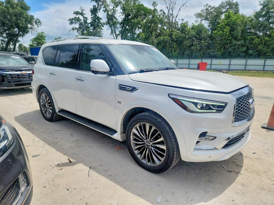 2019 Infiniti VIN JN8AZ2NF8K9689405 COPART salvage auction — FRONT END, Fl - Cert Of Title Slvg Rebuildable, sold $12,100 on 2026-07-07 (photo 4)