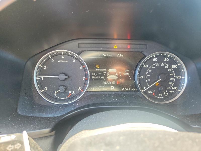2024 Mitsubishi VIN JA4J4UA82RZ087505 COPART salvage auction — FRONT END, Wi - Cert Of Title-Salvage Vehicle, sold $6,600 on 2026-07-20 (photo 9)