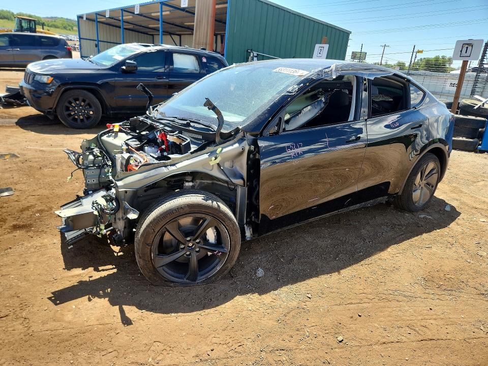 2026 Tesla Model y VIN 7SAYGDEE1TF413984 COPART salvage auction — ALL OVER, CO - SALVAGE TITLE, sold $14,800 on 2026-07-29 (photo 1)
