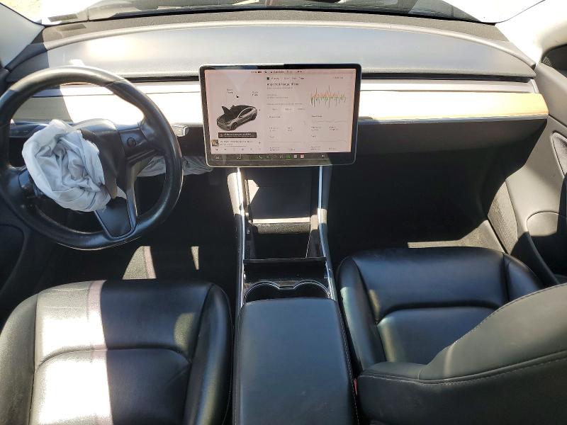 2018 Tesla VIN 5YJ3E1EAXJF045973 COPART salvage auction — FRONT END, Pa - Certificate Of Salvage, sold $4,500 on 2026-07-17 (photo 8)