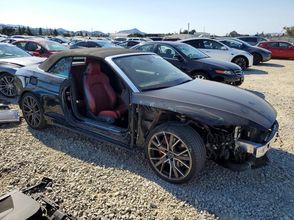 2021 Audi Rs5 VIN WAUY4GF5XMN001486 COPART salvage auction — FRONT END, Ca - Salvage Certificate, sold $7,500 on 2026-07-28 (photo 4)