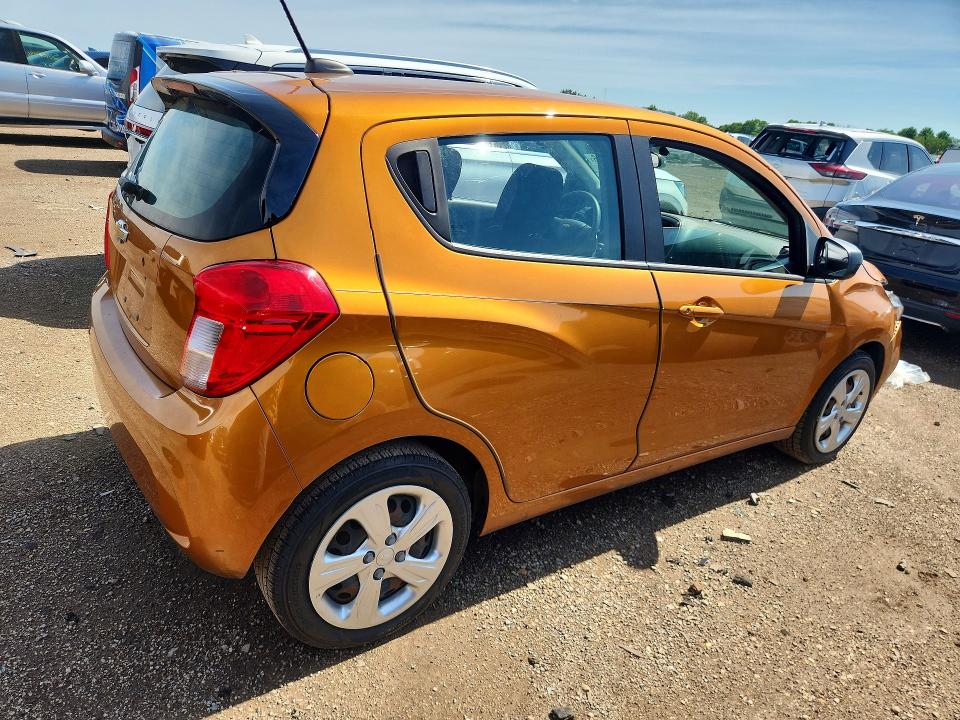 2020 Chevrolet VIN KL8CB6SA0LC465003 COPART salvage auction — FRONT END, Il - Salvage Certificate, sold $250 on 2026-07-30 (photo 3)