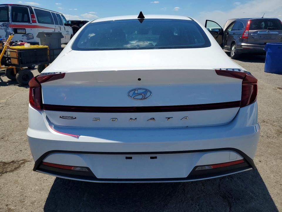 2023 Hyundai Sonata VIN KMHL24JA5PA325314 COPART salvage auction — FRONT END, Pa - Certificate Of Salvage, sold $500 on 2026-07-21 (photo 6)