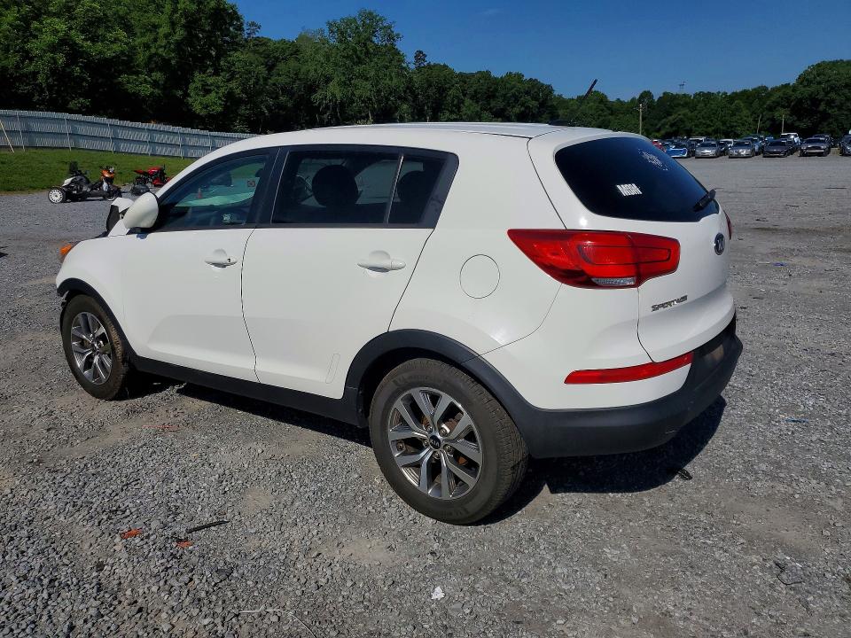 2016 Kia VIN KNDPB3AC4G7873139 COPART salvage auction — FRONT END, Nc - Salvage Certificate Of Title, sold $425 on 2026-07-08 (photo 2)