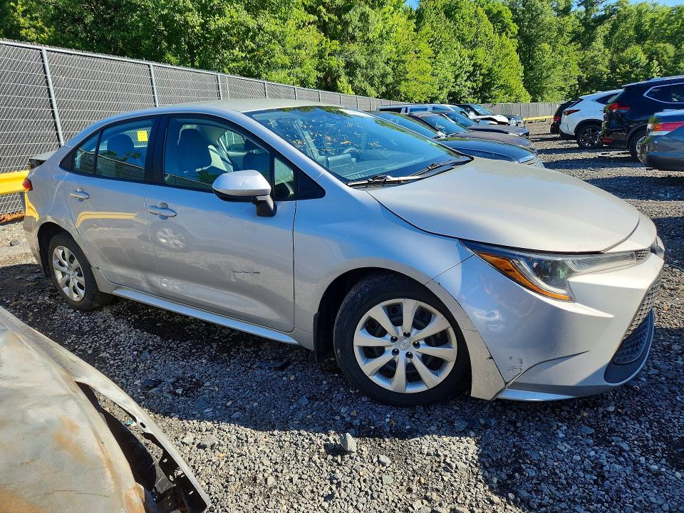 2021 Toyota Corolla VIN 5YFEPMAE8MP264596 COPART salvage auction — REAR END, Md - Cert Of Salvage > 75% Damage, sold $4,050 on 2026-07-31 (photo 4)
