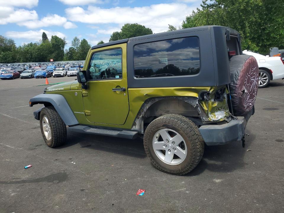 2007 Jeep Wrangler / VIN 1J4GA64147L108237 COPART salvage auction — REAR END, Or - Salvage Title Certificate, sold $725 on 2026-08-10 (photo 2)