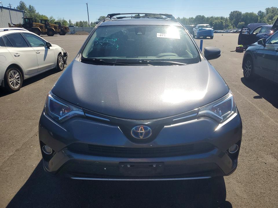 2018 Toyota Rav 4 VIN JTMRJREV8JD216590 COPART salvage auction — REAR END, Or - Salvage Title Certificate, sold $7,000 on 2026-07-22 (photo 5)