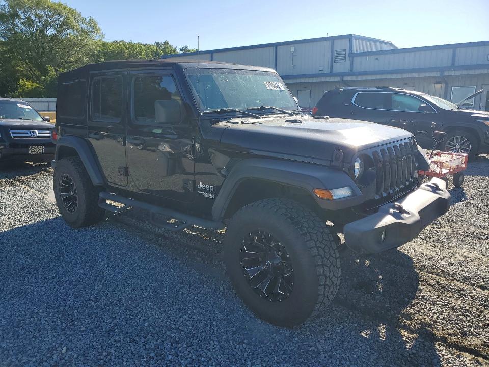 2021 Jeep Wrangler / VIN 1C4HJXDN7MW509701 COPART salvage auction — REAR END, Nc - Salvage Certificate Of Title, sold $12,700 on 2026-07-30 (photo 4)