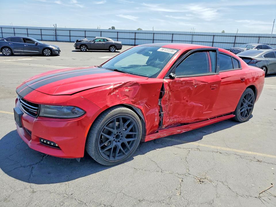 2015 Dodge Charger VIN 2C3CDXBGXFH728843 COPART salvage auction — SIDE, Ca - Salvage Certificate, sold $1,650 on 2026-07-09 (photo 1)