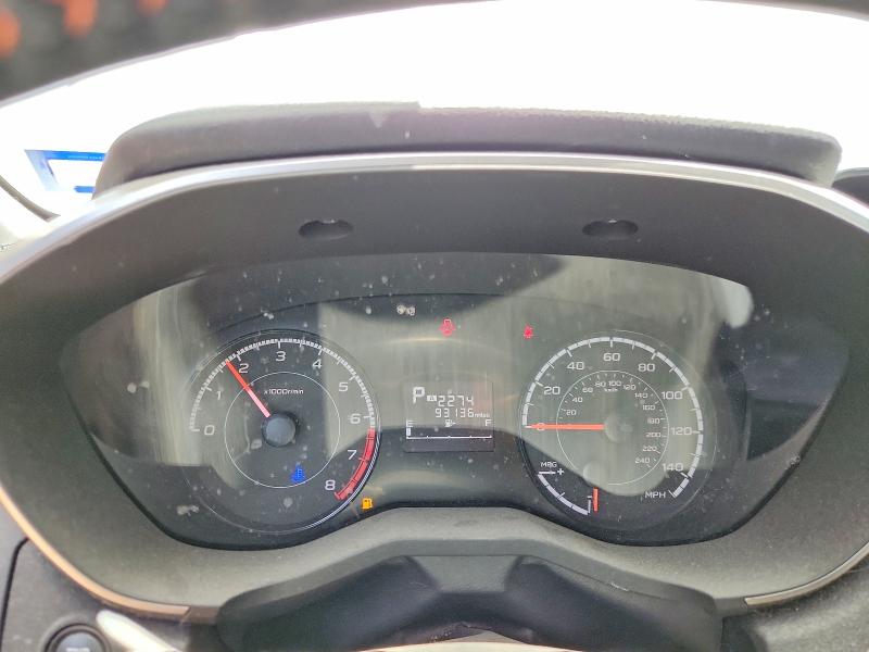 2019 Subaru Xv VIN JF2GTACC1K8266330 COPART salvage auction — FRONT END, Tx - Salvage Vehicle Title, sold $1,950 on 2026-07-09 (photo 9)