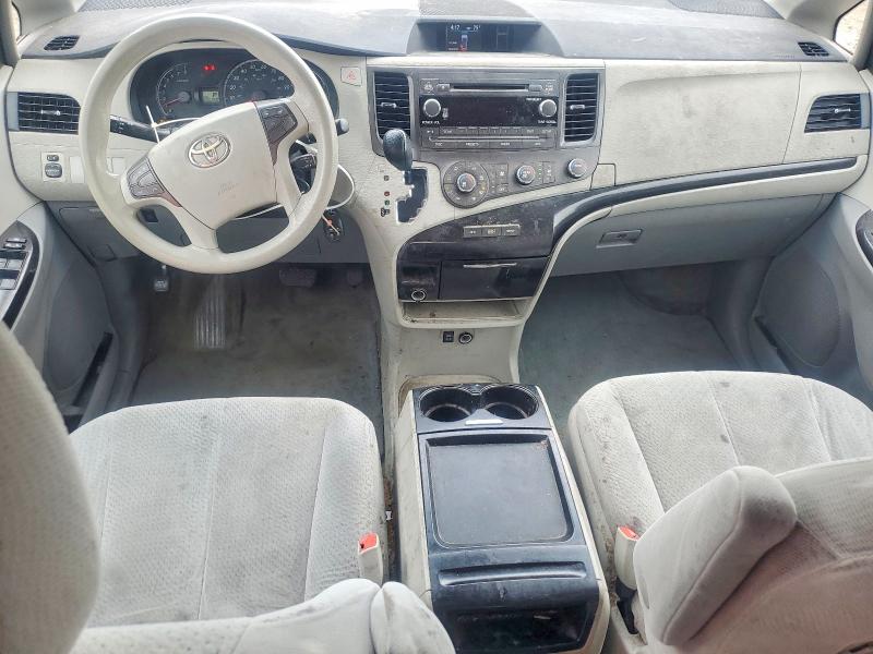 2011 Toyota Sienna VIN 5TDKK3DC0BS158833 COPART salvage auction — FRONT END, Oh - Cert Of Title-Salvage, sold $1,500 on 2026-07-07 (photo 8)