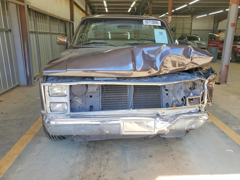 1986 Chevrolet S-10 pickup VIN 1GCDC14H5GF341755 COPART salvage auction — FRONT END, Nc - Salvage Certificate Of Title, sold $875 on 2026-07-08 (photo 5)