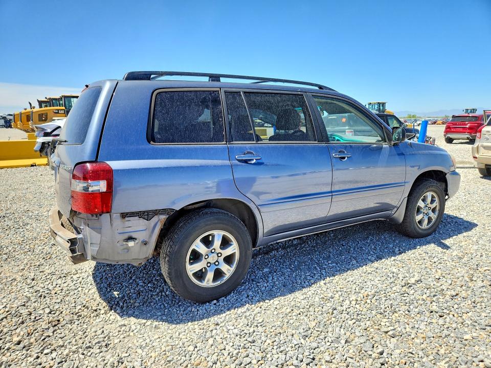 2006 Toyota Highlander VIN JTEHP21A760184276 COPART salvage auction — REAR END, Co - Public - Salvage Title, sold $1,050 on 2026-07-23 (photo 3)