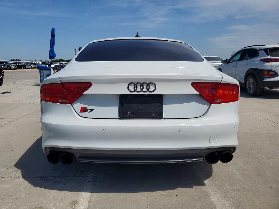 2015 Audi S7 VIN WAUW2AFCXFN064275 COPART salvage auction — FRONT END, Tx - Salvage Vehicle Title, sold $9,000 on 2026-09-03 (photo 6)
