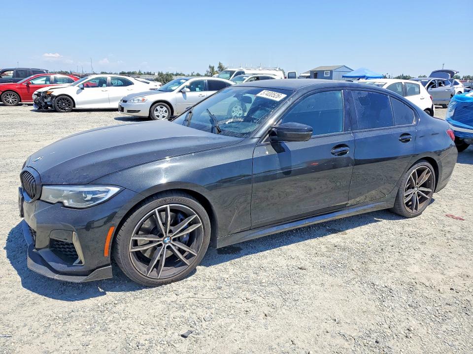 2020 BMW M3 VIN 3MW5U7J02L8B23386 COPART salvage auction — FRONT END, Va - Dis/Dlr/Exp Only Clean Title, sold $12,000 on 2026-07-30 (photo 1)