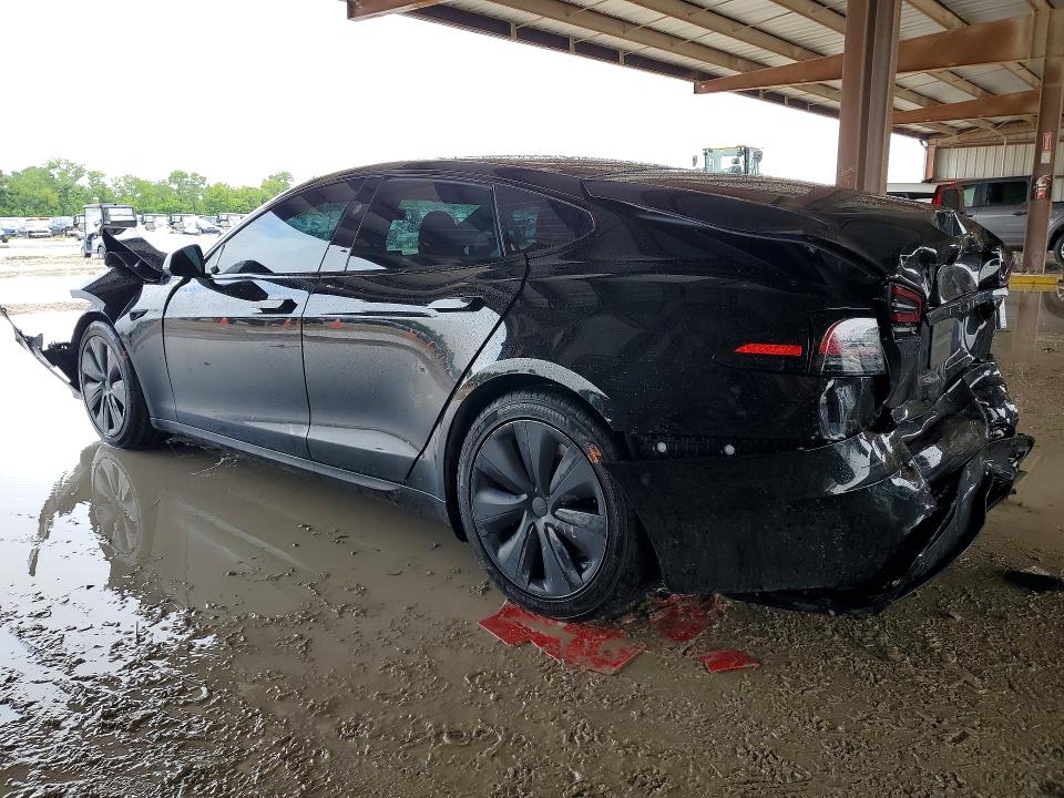 2024 Tesla Model s VIN 5YJSA1E50RF537465 COPART salvage auction — FRONT END, Tx - Salvage Vehicle Title, sold $16,100 on 2026-07-14 (photo 2)