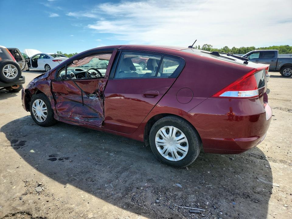 2010 Honda Insight VIN JHMZE2H56AS033724 COPART salvage auction — SIDE, VA - CERT OF TITLE - SALVAGE, sold $325 on 2026-07-22 (photo 2)