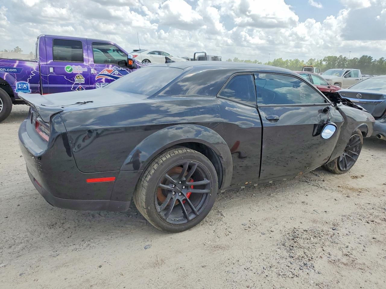 2020 Dodge Challenger VIN 2C3CDZL93LH214355 COPART salvage auction — Front End, CA - SALVAGE CERTIFICATE, sold $19,600 on 2026-07-02 (photo 3)