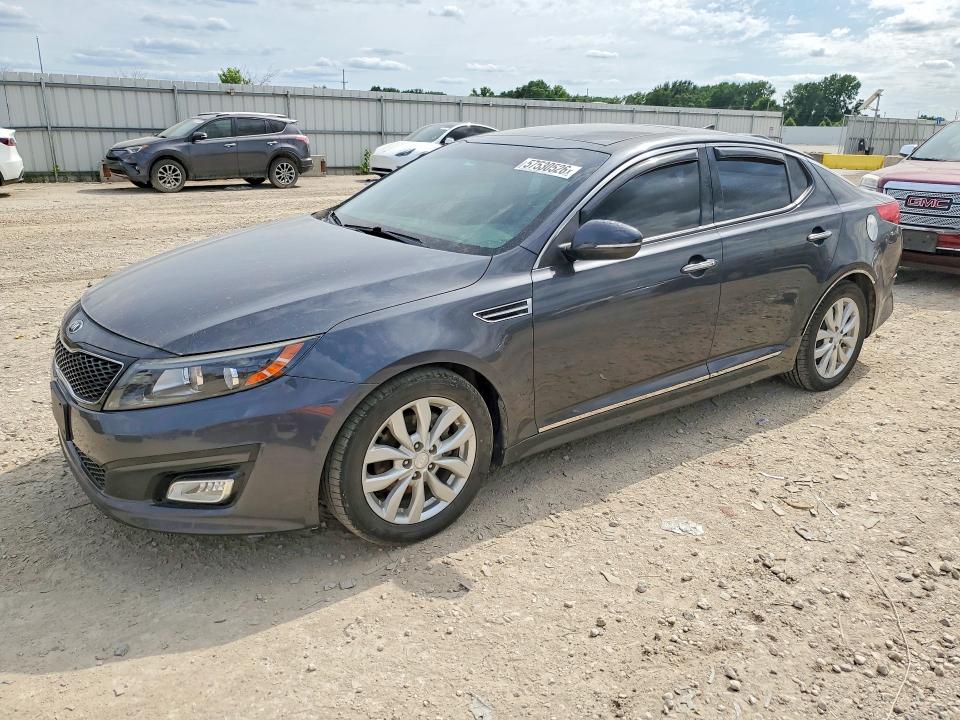 2015 Kia VIN 5XXGN4A77FG442171 COPART salvage auction — FRONT END, Ks - Cert Of Title-Salvage, sold $1,650 on 2026-07-14 (photo 1)