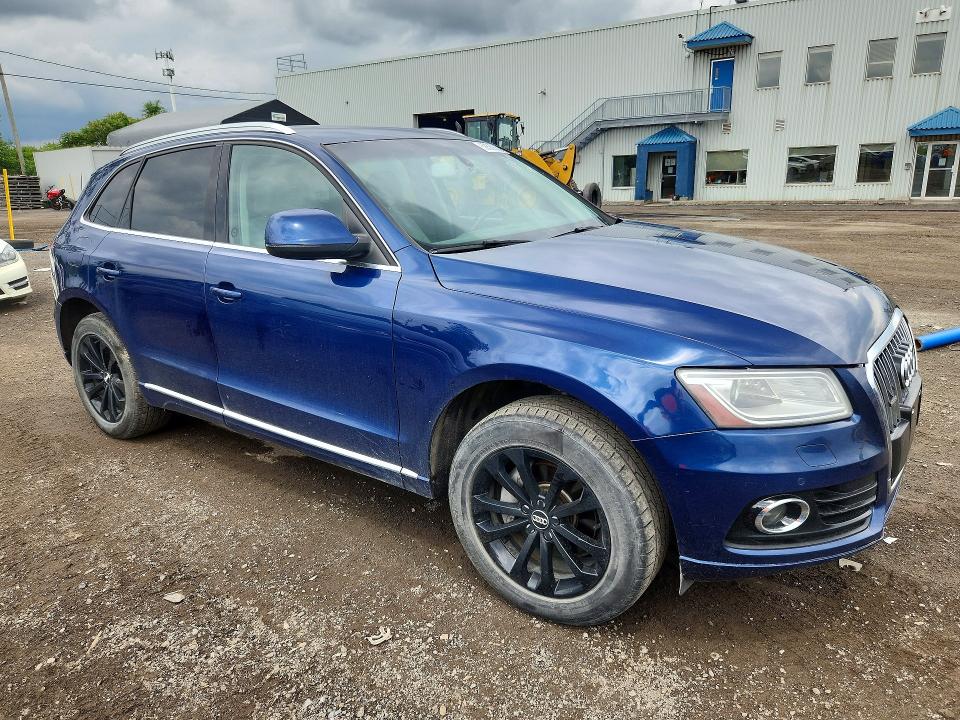 2013 Audi Q5 VIN WA1VFCFP3DA090796 COPART salvage auction — WATER/FLOOD, Qc - Irrecuperable, sold $550 on 2026-07-28 (photo 4)