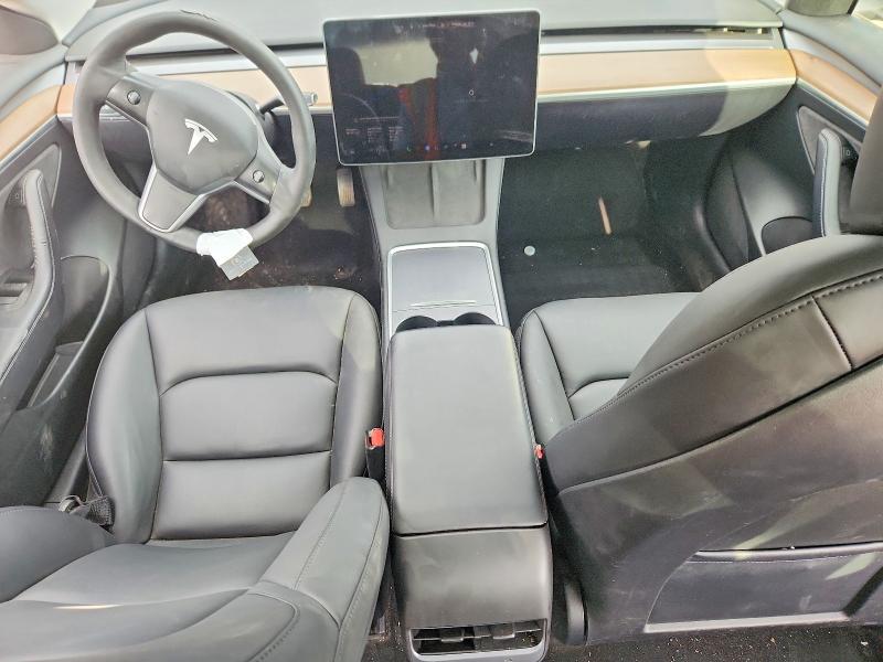 2023 Tesla Model 3 VIN 5YJ3E1EA6PF510483 COPART salvage auction — REAR END, On - Permit Salvage, sold $6,200 on 2026-07-14 (photo 8)