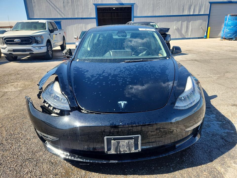 2022 Tesla Model 3 VIN 5YJ3E1EA4NF286594 COPART salvage auction — FRONT END, Nv - Salvage Title, sold $4,000 on 2026-07-06 (photo 5)