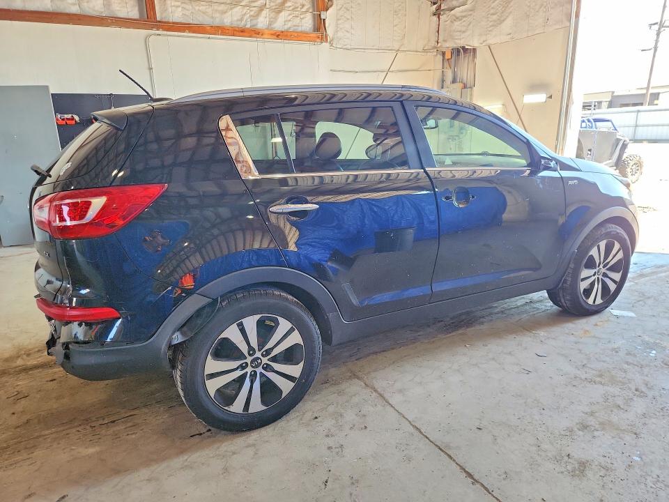 2013 Kia Sportage VIN KNDPCCA24D7411230 COPART salvage auction — REAR END, Ky - Cert Of Title-Salvage, sold $1,850 on 2026-07-27 (photo 3)