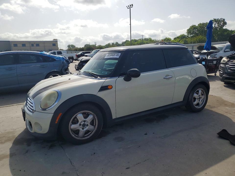 2011 Mini Cooper VIN WMWSU3C54BT091391 COPART salvage auction — WATER/FLOOD, Tx - Salvage Title-Flood Damage, sold $175 on 2026-08-03 (photo 1)