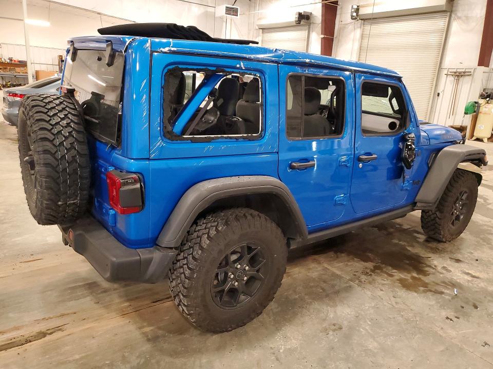 2026 Jeep Wrangler / VIN 1C4PJXDG0TW181226 COPART salvage auction — ROLLOVER, Mn - Cert Of Title-Salvage, sold $10,400 on 2026-08-31 (photo 3)
