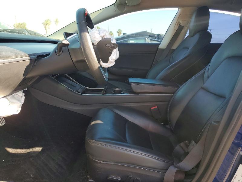 2020 Tesla Model 3 VIN 5YJ3E1EC8LF641202 COPART salvage auction — FRONT END, Ca - Salvage Certificate, sold $7,700 on 2026-07-30 (photo 7)