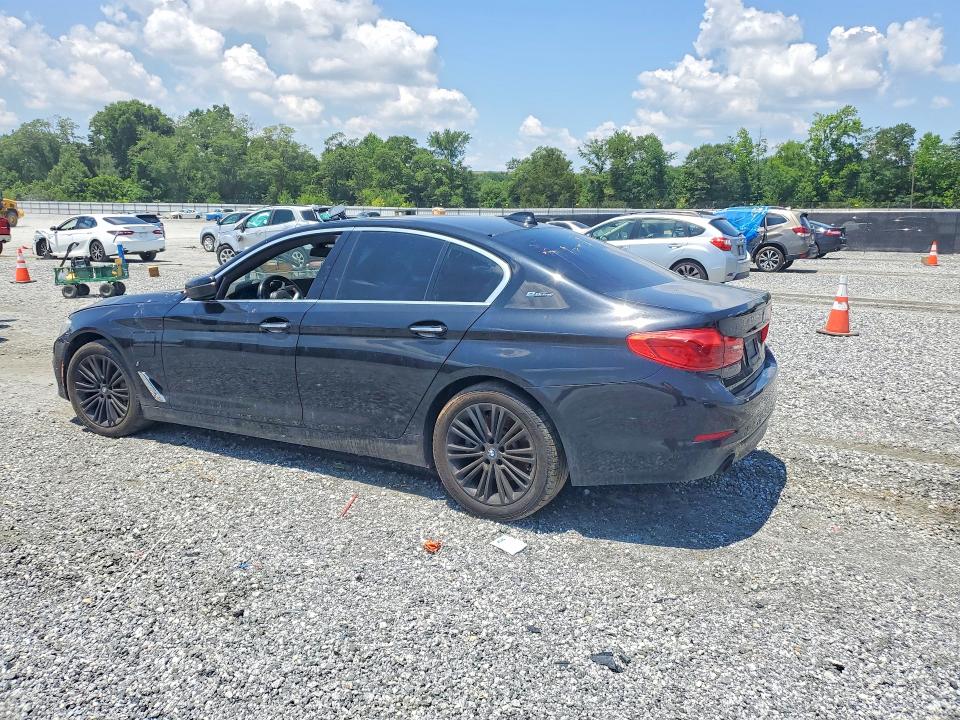 2018 BMW 5er VIN WBAJA9C57JB033206 COPART salvage auction — MECHANICAL, Sc - Certificate Of Title, sold $5,600 on 2026-07-27 (photo 2)
